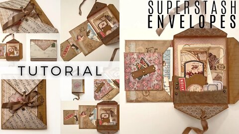 Super Stash Envelope | 3 Envelope Fold [Tutorial]