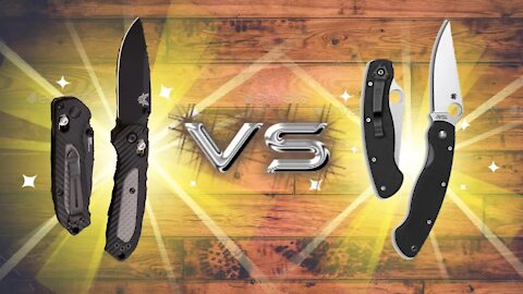 Spyderco s30v VS Benchmade s30v Edge Retention Testing