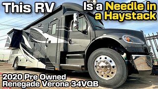 This RV is a Needle in a Haystack | 2020 Renegade Verona 34VQB *Pre-Owned (Read Description)