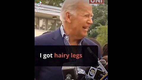 Joe Has Some Hairy Legs 😂