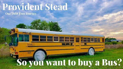 So you want to buy a Bus!?