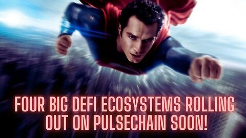 Four BIG DEFI Ecosystems Rolling Out On PULSECHAIN Soon!