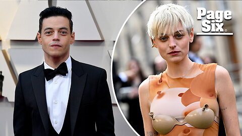 Rami Malek, 42, seen kissing Emma Corrin, 27, after rumored Lucy Boynton breakup: report