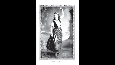 Lilli Lehmann Operatic Soprano 1907