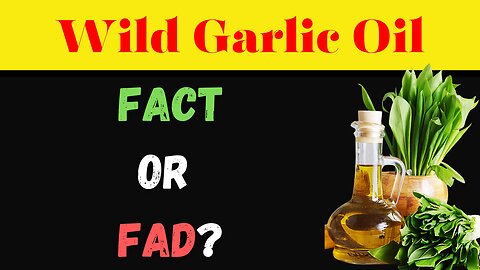 Wild Garlic Oil Benefits: Natural Remedy Revealed!