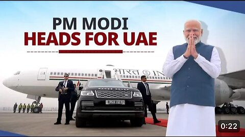 Pm Modi Deaprts For Abu Dhabi, UAE