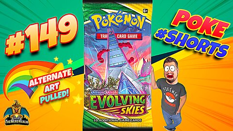 Alternate Art Pulled! Poke #Shorts #149 | Evolving Skies | Pokemon Cards Opening