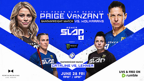 Power Slap 8: Da Crazy Hawaiian vs DVH | Paige VanZant and Dumpling