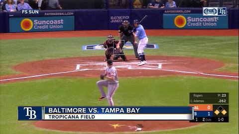 Tampa Bay Rays win 11th straight home game, beat Baltimore Orioles 8-3