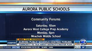 Aurora Public Schools hosting forums