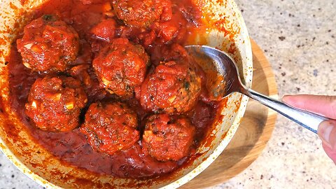 How to make keto vegan meatballs (Oven baked!) | Keto vegan gluten-free