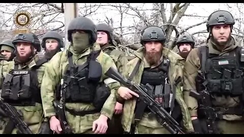 Ukrainian Russian War, Chechen fighters entering Ukraine