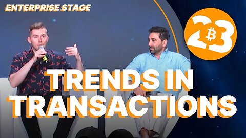 Trends in Bitcoin Transactions - Enterprise Stage - Bitcoin 2023