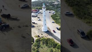 Drone Footage Of The California Lighthouse On The Island Of Aruba #royalcaribbean #aruba #drone