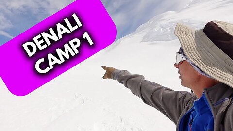 Denali Camp 1 To The Top of Ski Hill Mountaineering (4k UHD)