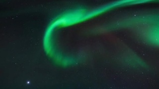 Spectacular light show over Sweden