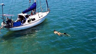 SECLUSION. Living on a 30 Foot Boat off Australia's Western Most Island - Free Range Sailing Ep 202