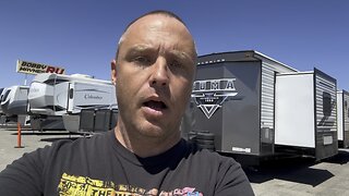 HUGE living room and Washer/Dryer in this travel trailer