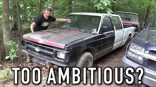 This Project Truck Was Too Good To Pass Up! S-10 Custom Crew Cab Ep.1