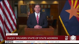 Governor Ducey delivers State of the State address Monday
