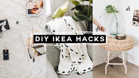 DIY IKEA HACKS - Super Affordable, Minimal + EASY! (2018) // Lone Fox