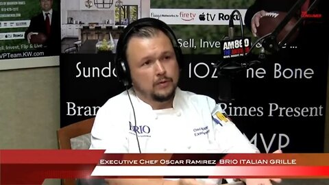 The Consumer Quarterback Show - Executive Chef Oscar Ramirez BRIO ITALIAN GRILLE