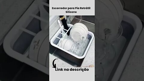 Escorredor para Pia Retrátil Silicone