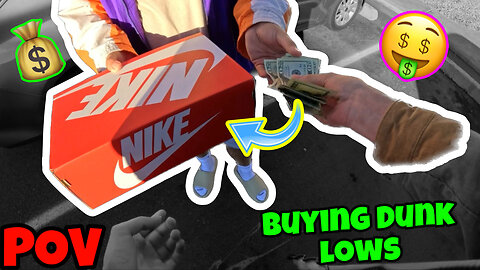 Buying a Pair of Dunk Lows POV