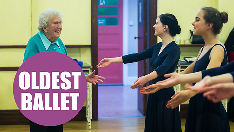 Meet the ballet dancer still teaching classes aged 97