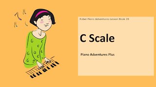 Piano Adventures Lesson Book 2B - C Scale
