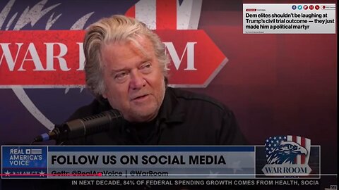 Steve Bannon: "They've Turned Over Their Face Cards - It's Neo-Marxist, Globalist, Atheist, Demonic"