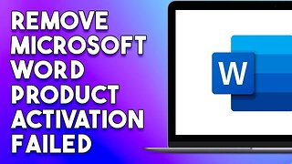 How To Remove Microsoft Word Product Activation Failed