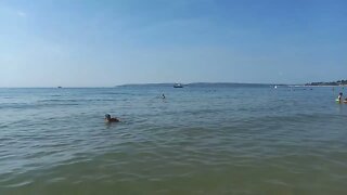 beach shower summer