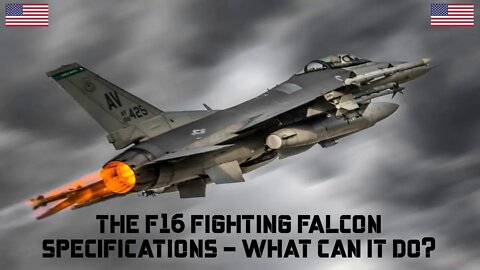 F16 fighting falcon specifications - What can it do? #f16 #f16fightingfalcon #usairforce #military