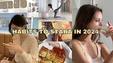 productive habits to start in new year 2024 | Tips that will transform your life ✨