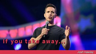 Josh Hawley, That's What The Left Is Trying To Do For 50 Years