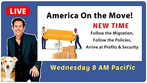 NEW TIME - Wealth Transfer, Don't Miss Out! America On The Move