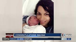 Congrats to Mahsa on new baby