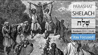 Parashat Shelach: Numbers 13:1—15:41 – Stay Focused