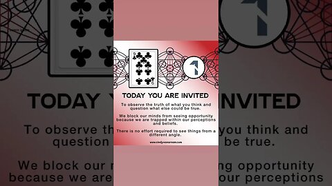 Open To New Possibilities - 9 Of Clubs