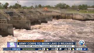Army Corps releasing water from Lake Okeechobee after Irma