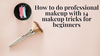 How to do professional makeup at home