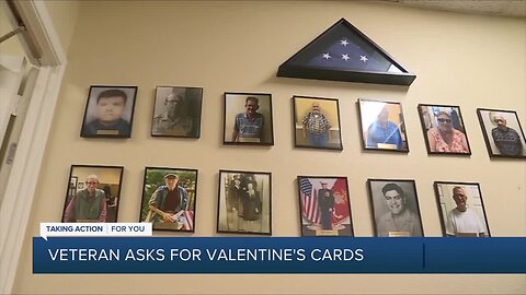 104-year-old WWII veteran asks people to send him cards for Valentine's Day