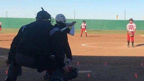 Foul Ball or HBP?