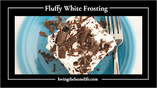 Fluffy White Frosting