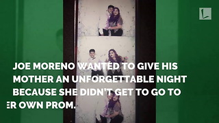 Mom Pregnant at 17 Made Choice To Drop Out and Miss Prom. Yrs Later, Grown Son Has Surprise