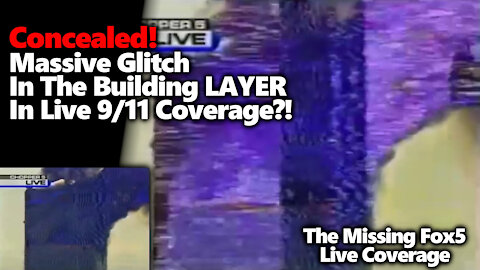 Tower Graphic Massively Glitches: The FOX5 9/11 Coverage They Want Gone. CGI Layer Rendering Bugs?