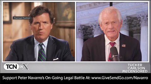 Peter Navarro | We Need Your Help NOW!!! | Top Trump Advisor Who Refuses to Betray President Trump, Navarro Is to Scheduled for Sentencing January 25th 2024!!! Please Watch, Share & Donate Today: www.GiveSendGo.com/Navarro
