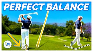 Learn The SECRET For Perfect Balance In The Golf Swing!