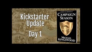 Kickstarter Update - Day 1